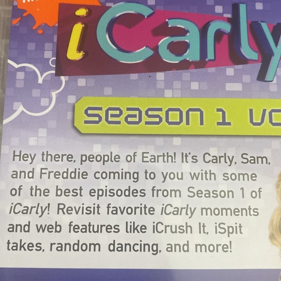Nickelodeon iCarly Season 1 Volume 1 DVD Video 2007 - Picture 4 of 7